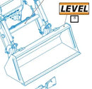 Mahindra Tractor Level Decal 87505000030 Mahindra Direct Parts