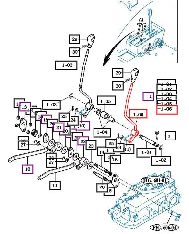 Mahindra Tractor Lever Comp, Draft 19997092301GB Mahindra Direct Parts