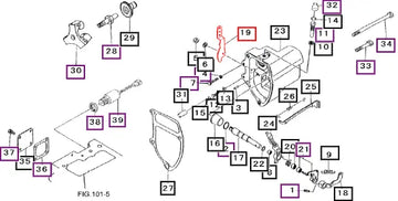 Mahindra Tractor Lever Speed 31A6304700 Mahindra Direct Parts