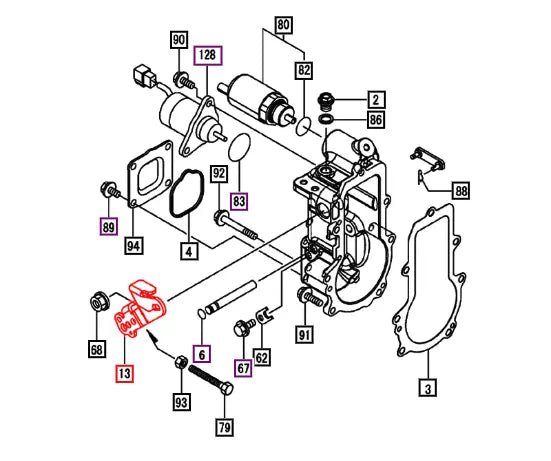 Mahindra Tractor Lever, Control 119515-61440 Mahindra Direct Parts