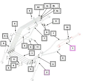 Mahindra Tractor Lift Cylinder KMW31602090 Mahindra