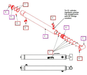 Mahindra Tractor Lift Cylinder Mahindra