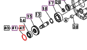 Mahindra Tractor Liner T=1.0 07300005210 Mahindra Direct Parts