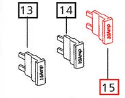 Mahindra Tractor Link Fuse 30 Amp 000043064C11
