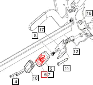 Mahindra Tractor Loader Angle Sensor 59040405ALO Mahindra Direct Parts