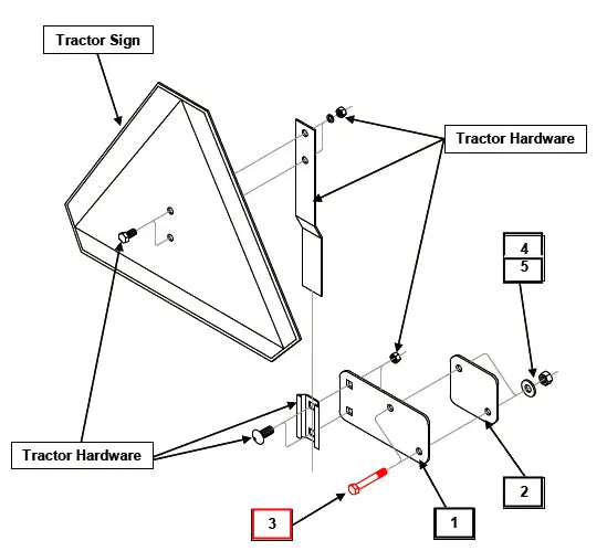 Mahindra Tractor Loader / Backhoe Hex Head Cap Screw 5/16-1x8x3.5 KMW05452037 Mahindra Direct Parts