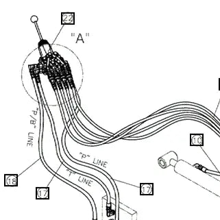 Mahindra Tractor Loader Base Plate for Joystick ANS8831616 Mahindra Direct Parts