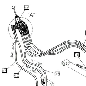 Mahindra Tractor Loader Base Plate for Joystick ANS8831616 Mahindra Direct Parts