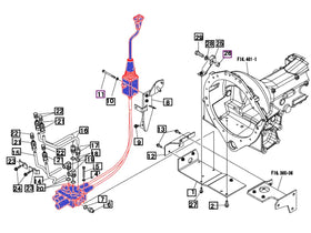 Mahindra Tractor Loader Cable 19482156450 Mahindra