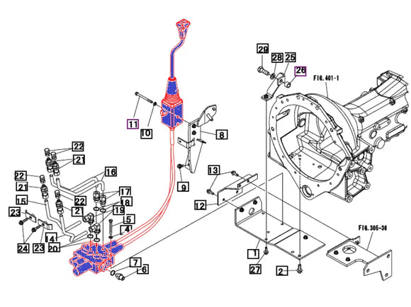 Mahindra Tractor Loader Cable 19482156450 Mahindra