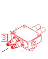 Mahindra Tractor Loader Controll Valve 59015001ALO