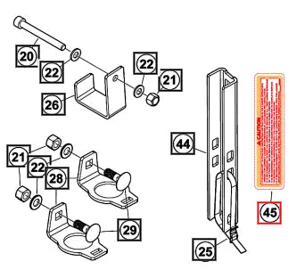Mahindra Tractor Loader Decal 60088658ALO Mahindra Direct Parts