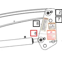 Mahindra Tractor Loader Decal - Danger 60088655ALO Mahindra Direct Parts