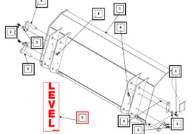 Mahindra Tractor Loader Decal - Level KMW05952182 Mahindra Direct Parts