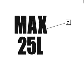 Mahindra Tractor Loader Decal Max 25L KMW05953268 Mahindra Direct Parts