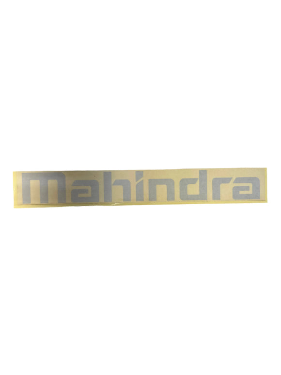 Mahindra Tractor Loader Decal Round Cross Tube 86105000012 Mahindra