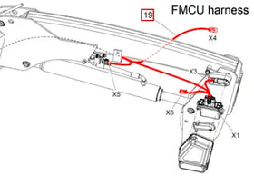 Mahindra Tractor Loader FMCU Wiring Harness 59050151ALO Mahindra Direct Parts