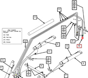 Mahindra Tractor Loader Female Quick Coupler KMW05806203 Mahindra