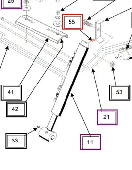 Mahindra Tractor Loader Grease Fitting 90ø 1/4-28 KMW05302025 Mahindra Direct Parts