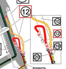 Mahindra Tractor Loader Hydraulic Hose 583155-FM Mahindra Direct Parts