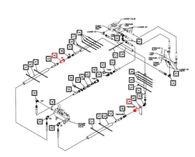 Mahindra Tractor Loader Hydraulic Line Coupler Body AME011304 Mahindra Direct Parts