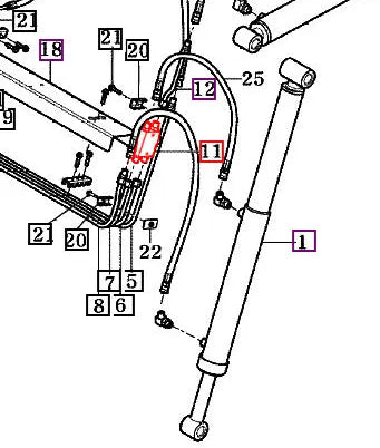 Mahindra Tractor Loader Hydraulic Relief Valve 86603000701 Mahindra Direct Parts
