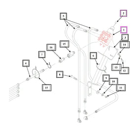 Mahindra Tractor Loader Hydraulic Valve KMW15902071 Mahindra Direct Parts
