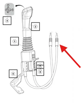Mahindra Tractor Loader Joystick Cable Mahindra