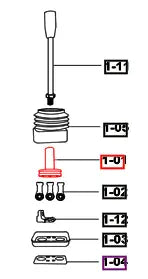 Mahindra Tractor Loader Joystick Lever Connector 801Z1-8C002 Mahindra Direct Parts