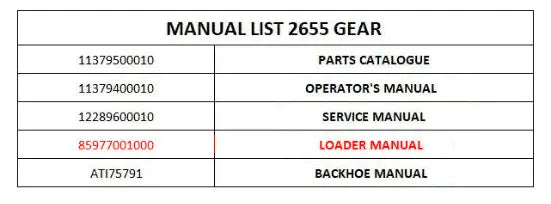 Mahindra Tractor Loader Manual 85977001000 Mahindra Direct Parts