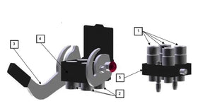 Mahindra Tractor Loader Multi Coupler Kit KMW15902104 Mahindra Direct Parts