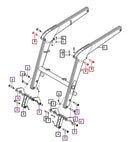Mahindra Tractor Loader Pivot Pin 86002003503 Mahindra Direct Parts