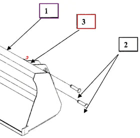 Mahindra Tractor Loader Pivot Pin Clip KMW05601035 Mahindra