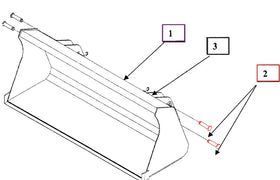 Mahindra Tractor Loader Pivot Pin KMW05504253 Mahindra