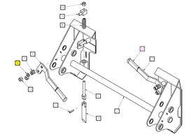 Mahindra Tractor Loader Quick Attach Washer ANSWP16M Mahindra Direct Parts