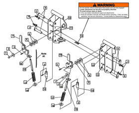 Mahindra Tractor Loader Skid Steer Tool Carrier Attachment Complete KMW13044187 Mahindra Direct Parts