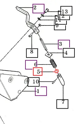 Mahindra Tractor Loader Spring Washer 3.0t 86002006170 Mahindra Direct Parts
