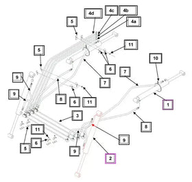 Mahindra Tractor Loader Tilt Cylinder Mahindra