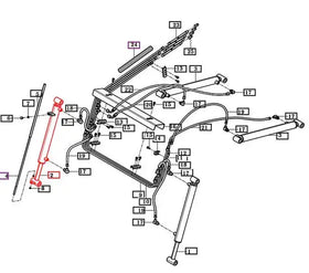Mahindra Tractor Loader Tilt Cylinder Mahindra