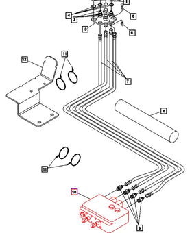 Mahindra Tractor Loader Valve KMW05806487 Mahindra
