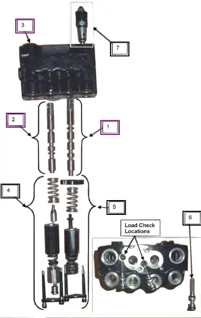 Mahindra Tractor Loader Valve KMW15652124 Mahindra Direct Parts