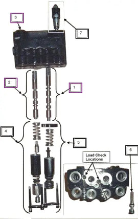 Mahindra Tractor Loader Valve KMW15652124 Mahindra Direct Parts