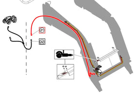 Mahindra Tractor Loader Wiring Harness 582037-FM Mahindra Direct Parts