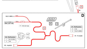 Mahindra Tractor Loader Wiring Harness 60106957ALO Mahindra Direct Parts