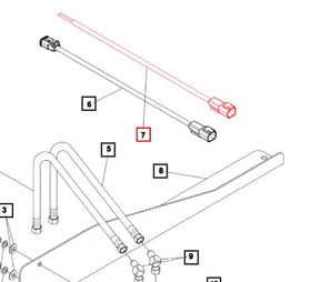 Mahindra Tractor Loader Wiring Harness KMW14101103 Mahindra Direct Parts