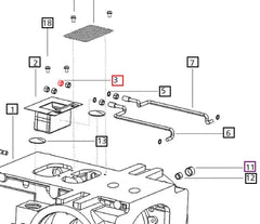 Mahindra Tractor Lock Nut M12x1.75 000016198P04