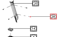 Mahindra Tractor Lock Screw SF6003019 Mahindra Direct Parts