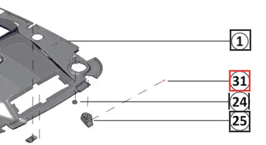 Mahindra Tractor Lock Screw SF6003019 Mahindra Direct Parts