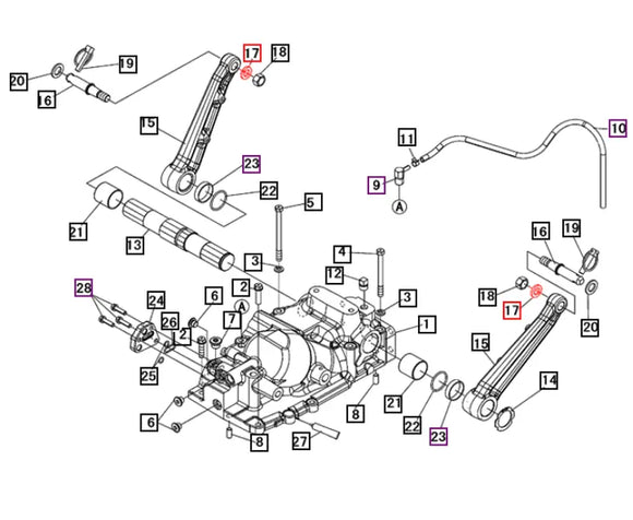 Mahindra Tractor Lock Washer A3600101602 Mahindra Direct Parts