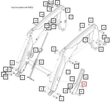 Mahindra Tractor Locking Pin, Hcb 12x73 Fzb 5050830ALO Mahindra Direct Parts